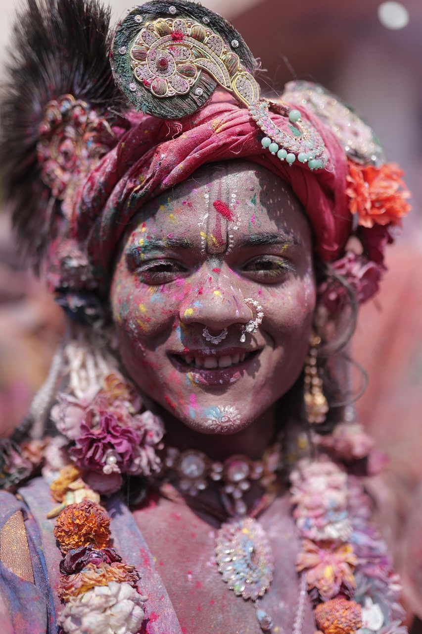 vrindavan, mathura, krishna, barsana, holi, festival, people, crowd, indian, culture, religion, asia, religious, spirituality, krishna, krishna, krishna, krishna, krishna